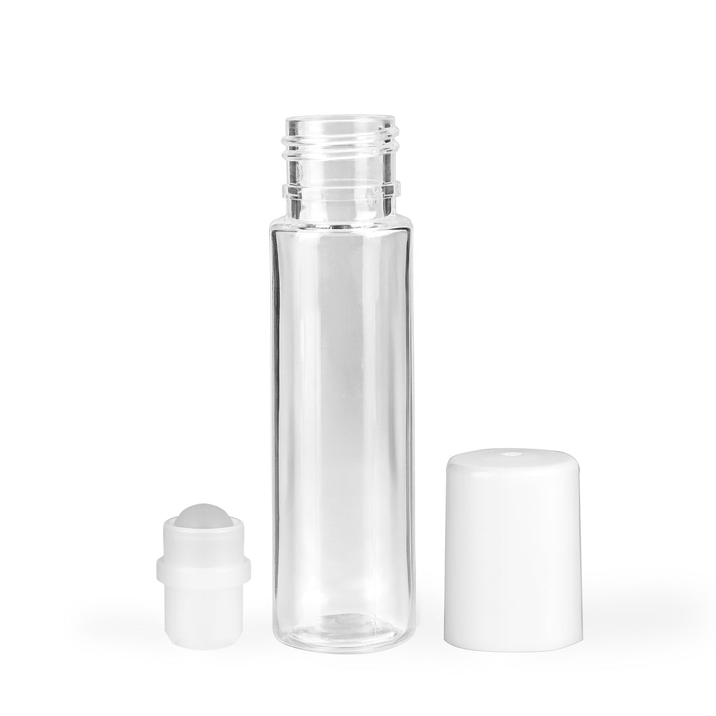 Roller Bottle with Plastic Roller Ball - Pack of 10 | 10ml