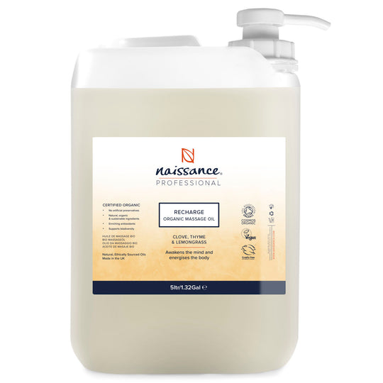 Recharge Organic Massage Oil 5 Litre